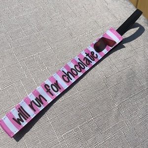 Will run for chocolate headband